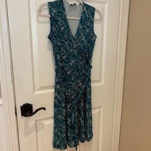 Leota Finnley Faux Wrap Knit Dress.
